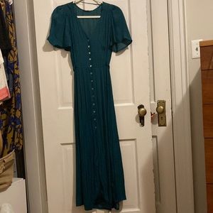 Oysho emerald green dress, size small - Spanish brand bought in Paris